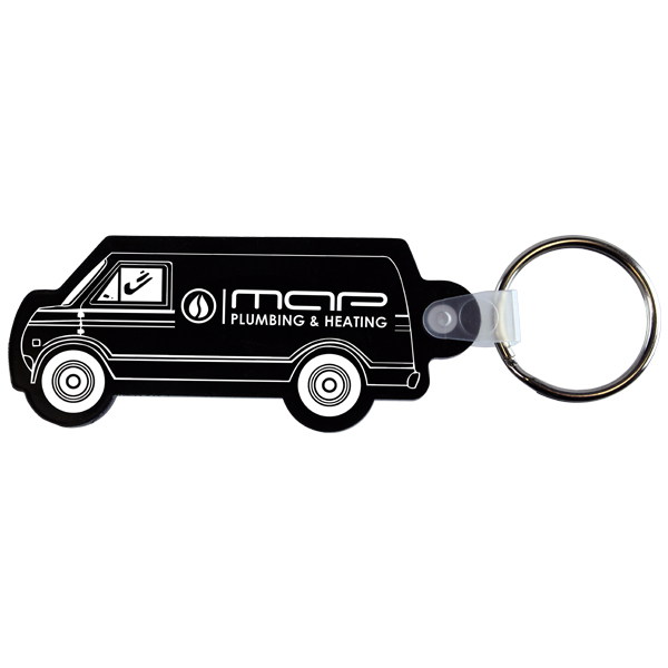 Picture of Van Soft Key Fob (Spot Color)
