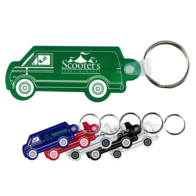 Picture of Van Soft Key Fob (Spot Color)