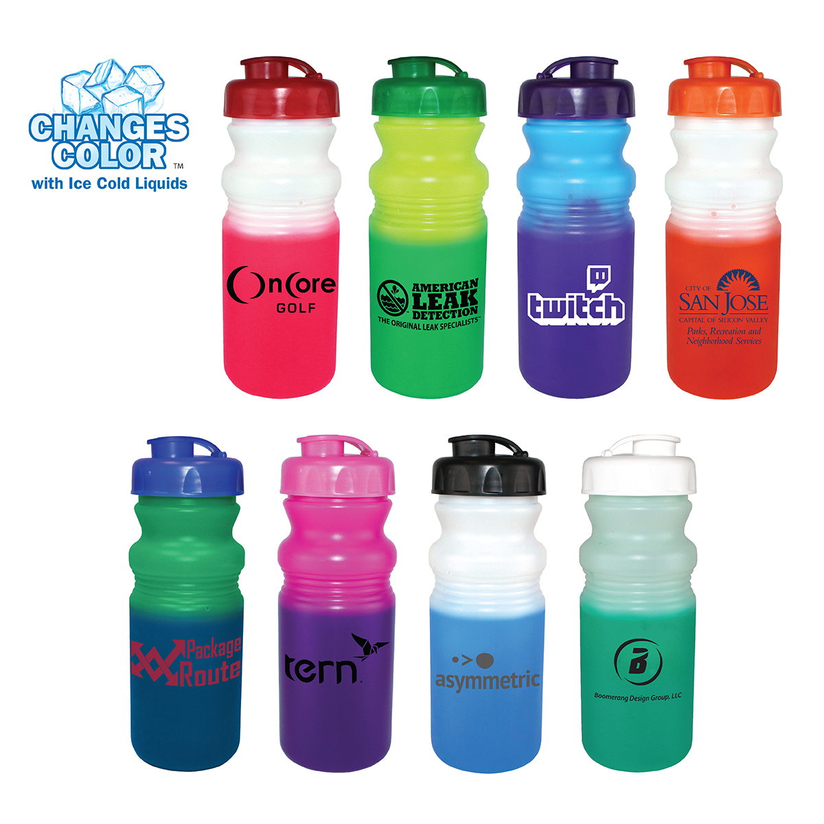 Picture of 20 Oz. Mood Cycle Bottle (Spot Color)