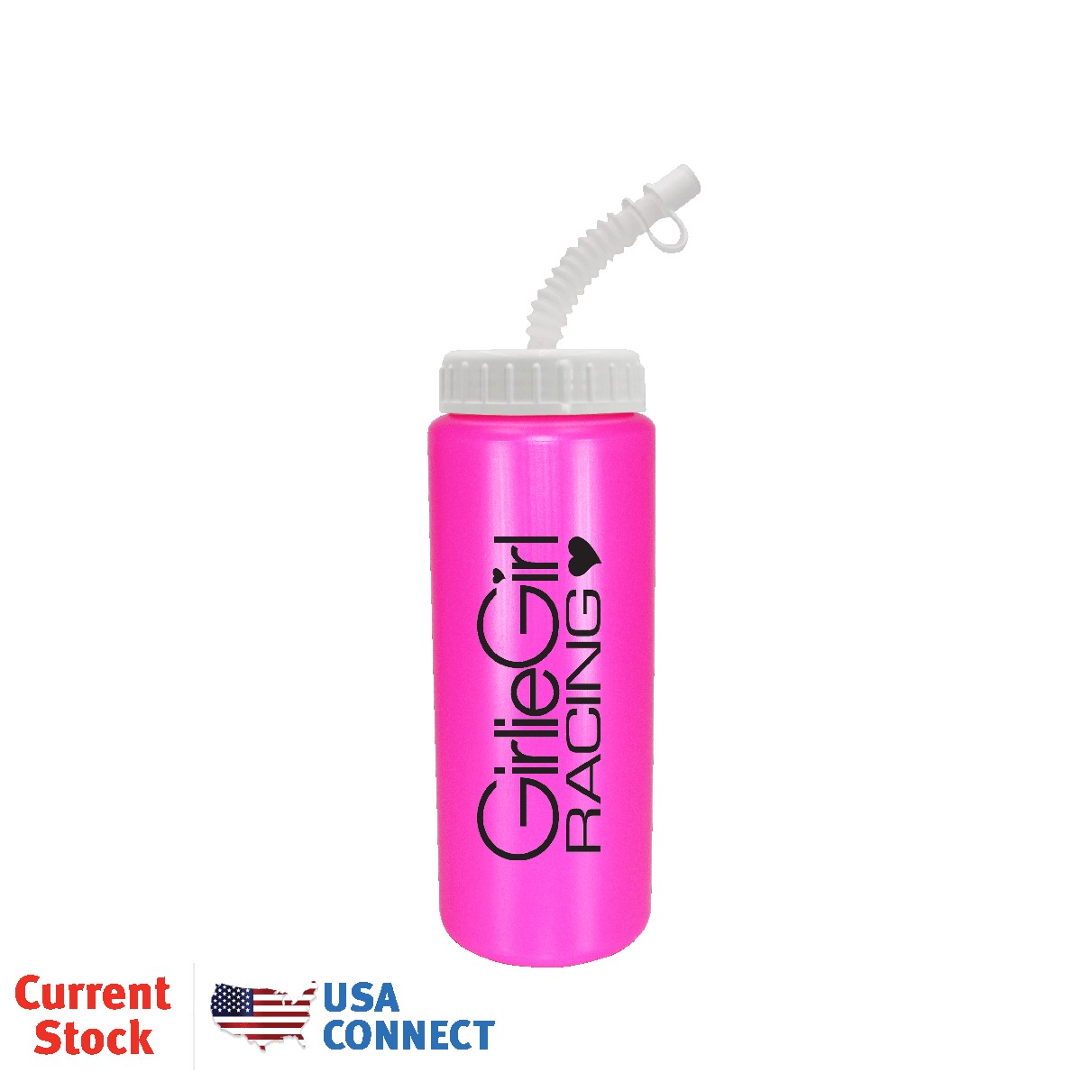 Picture of 32 Oz. Sports Bottle w/Flexible Straw (Spot Color)