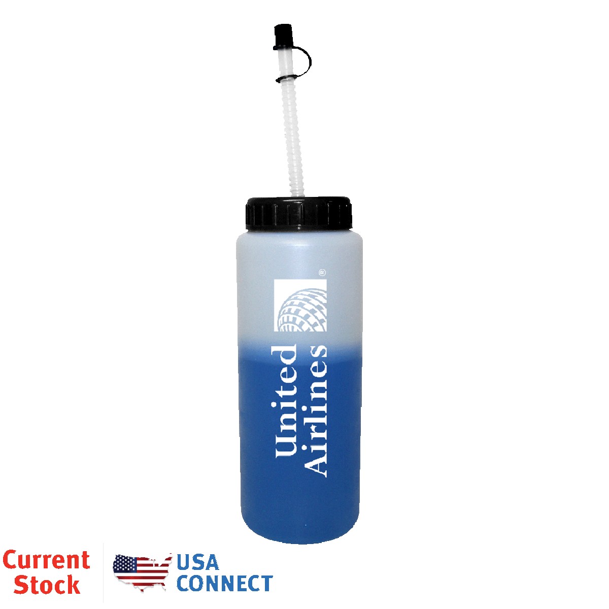 Picture of 32 Oz. Mood Sports Bottle w/Flexible Straw (Spot Color)