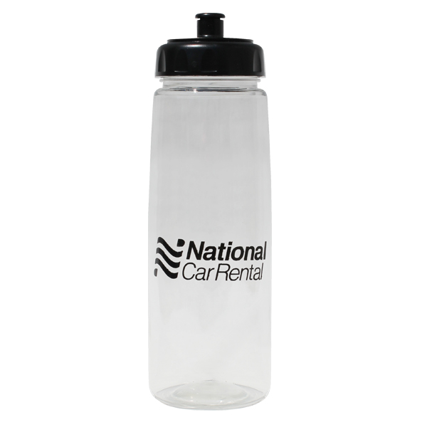 Picture of 30 Oz. Poly-Saver PET Bottle w/Push n' Pull Cap