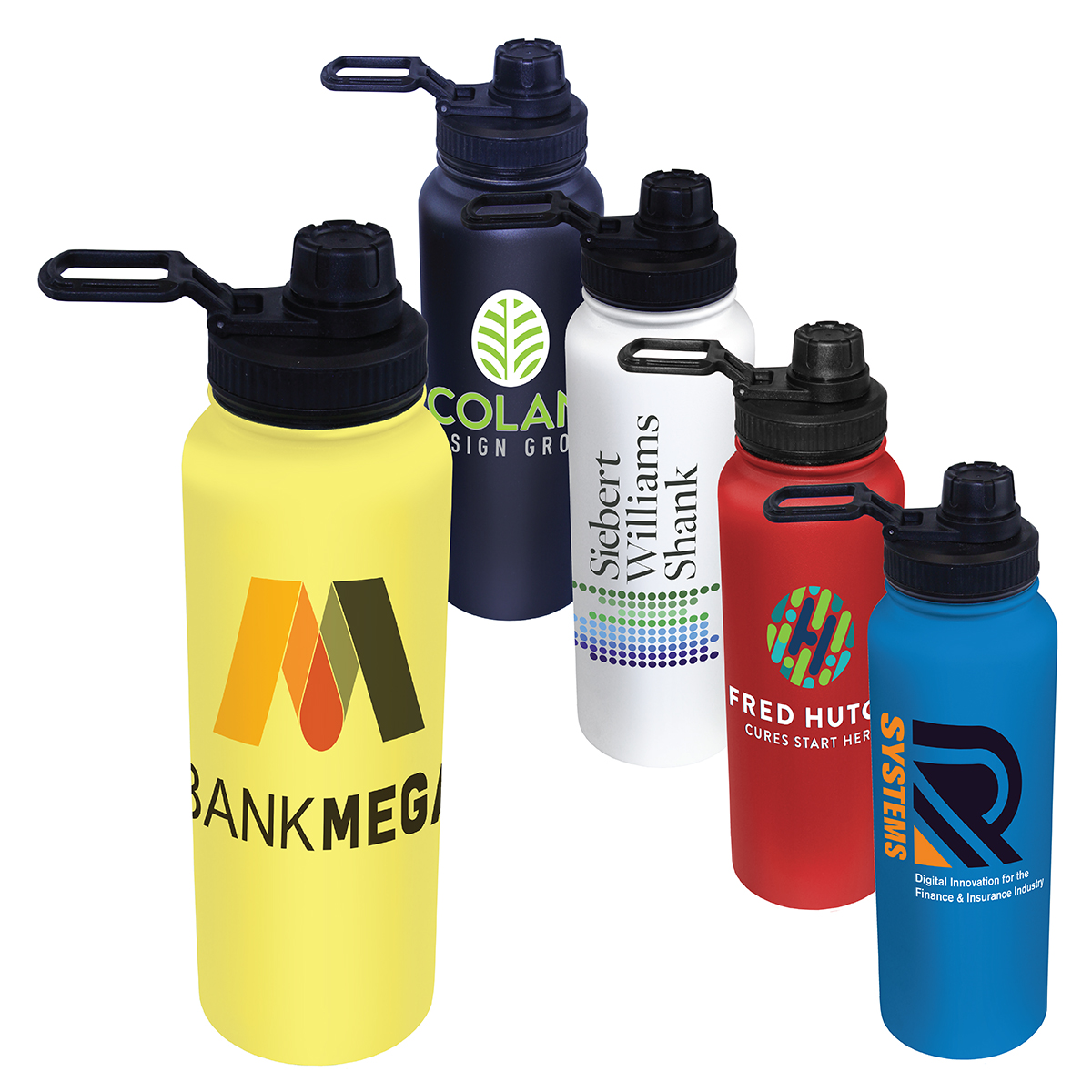 Picture of Memphis Sports Bottle w/Screw On Cap, Full Color Digital