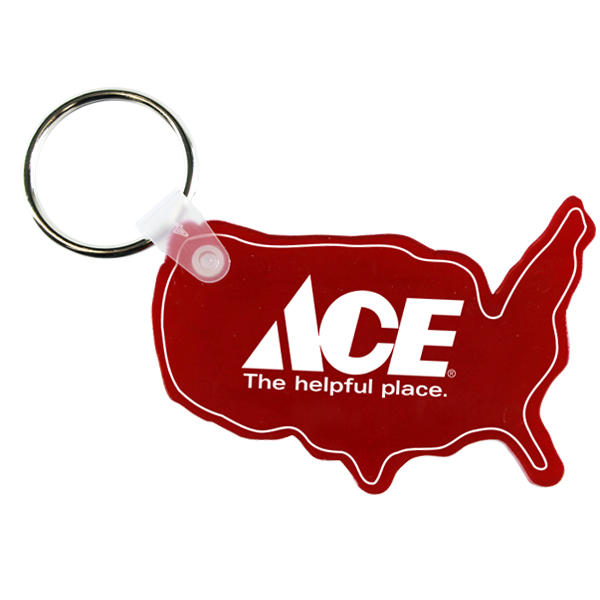 Picture of USA Soft Key Fob (Spot Color)