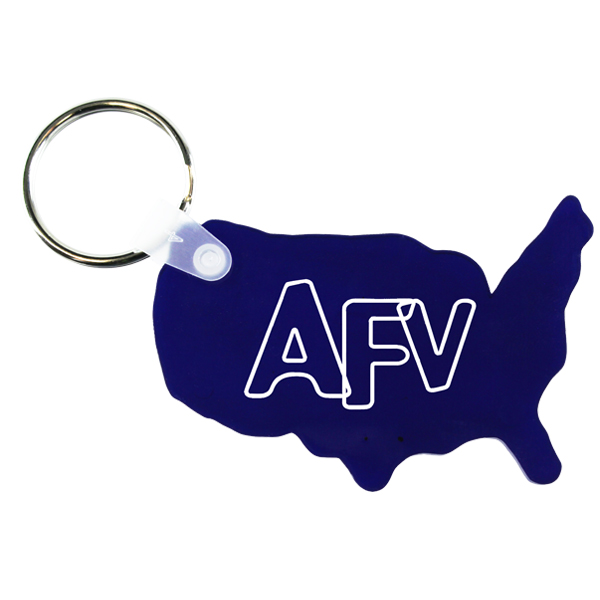 Picture of USA Soft Key Fob (Spot Color)
