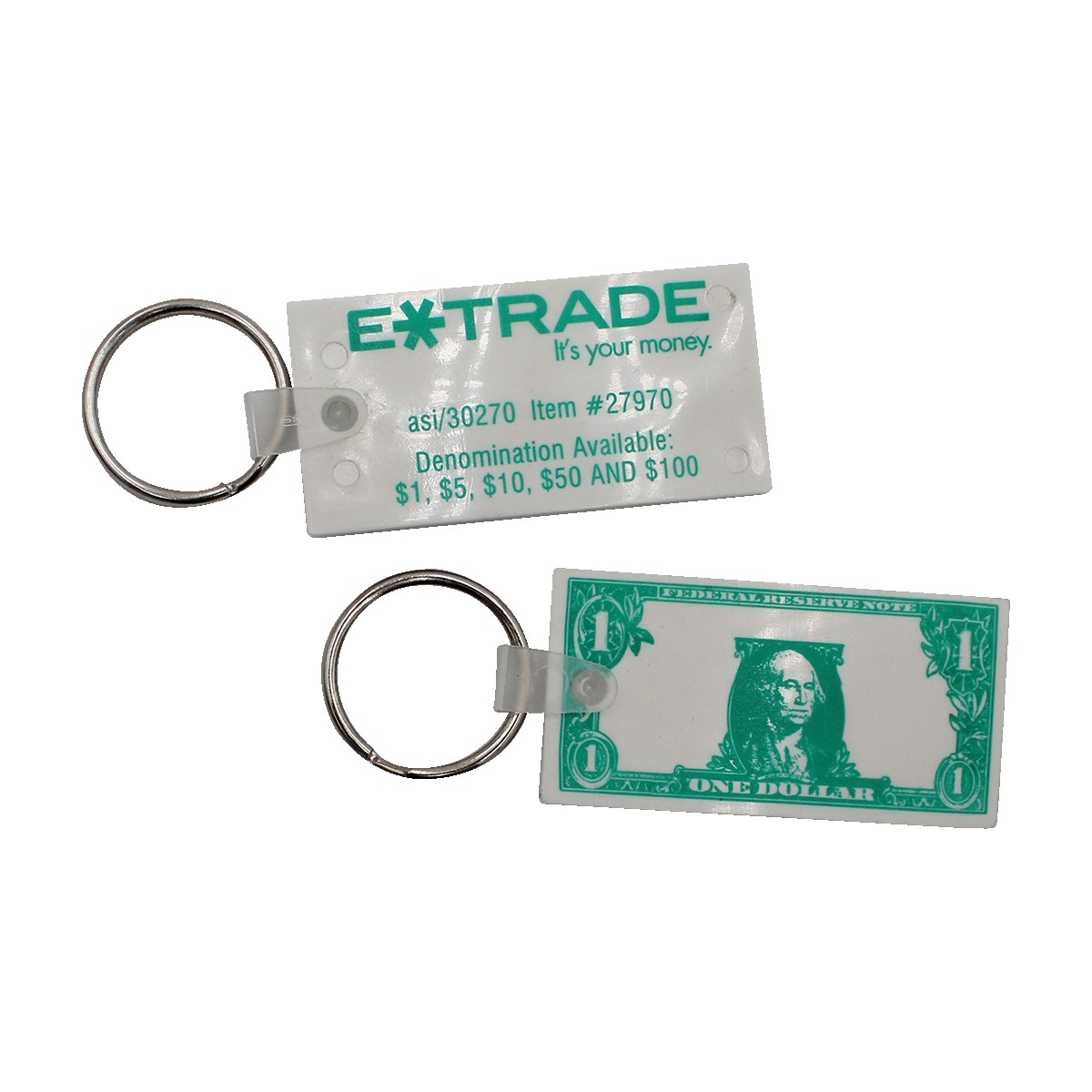 Picture of Currency Soft Key Fob (Spot Color)