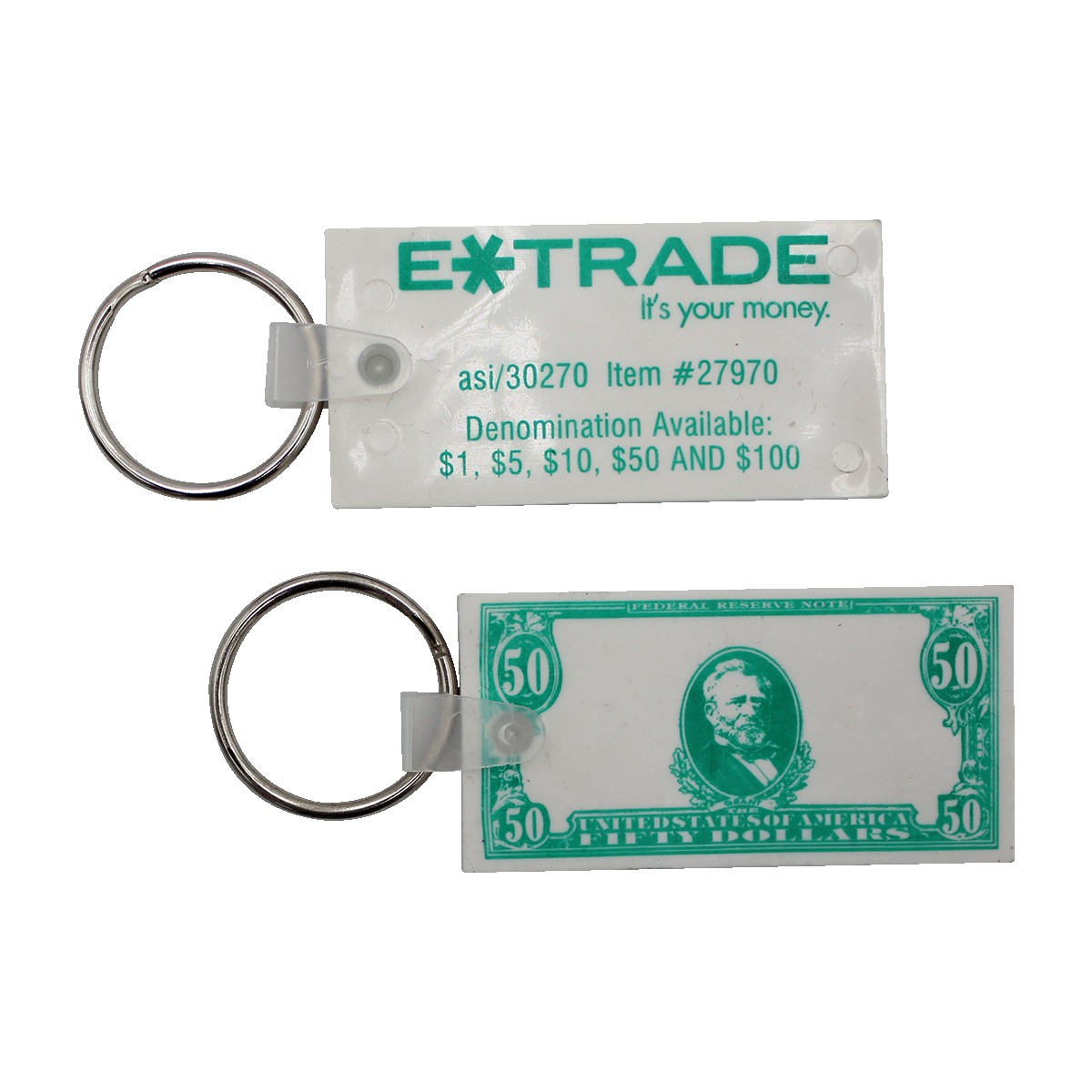 Picture of Currency Soft Key Fob (Spot Color)