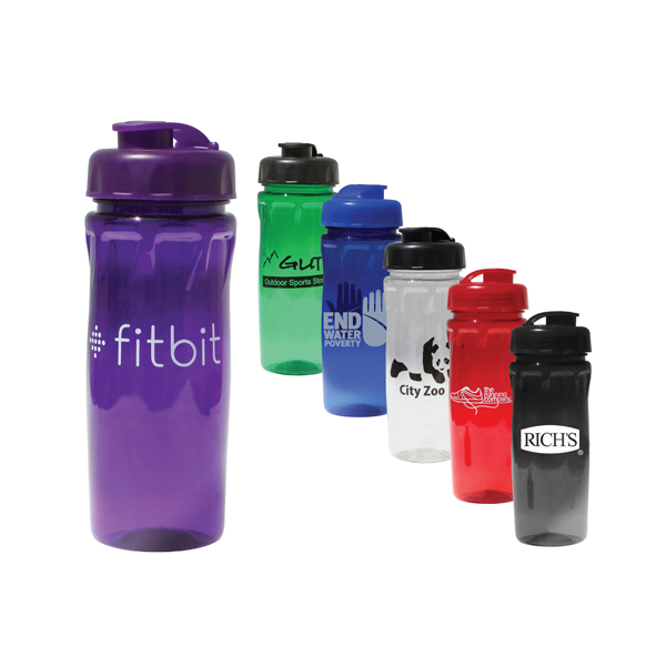 Picture of 18 Oz. Poly-Saver PET Bottle (Flip Top Cap)