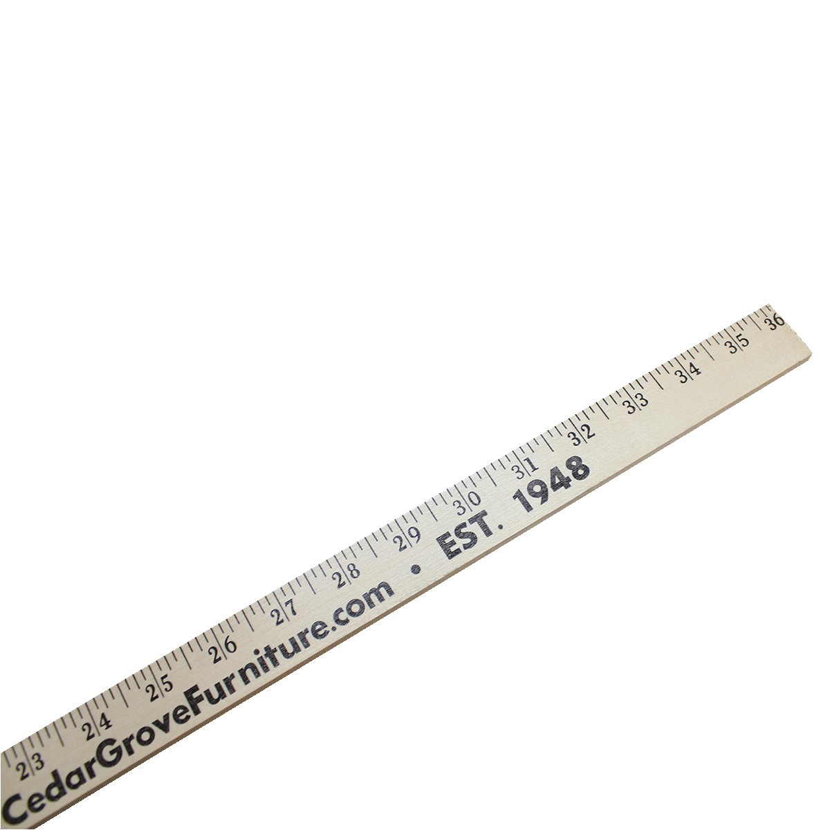 Picture of Clear Lacquer Finish Heavy Duty Yardstick