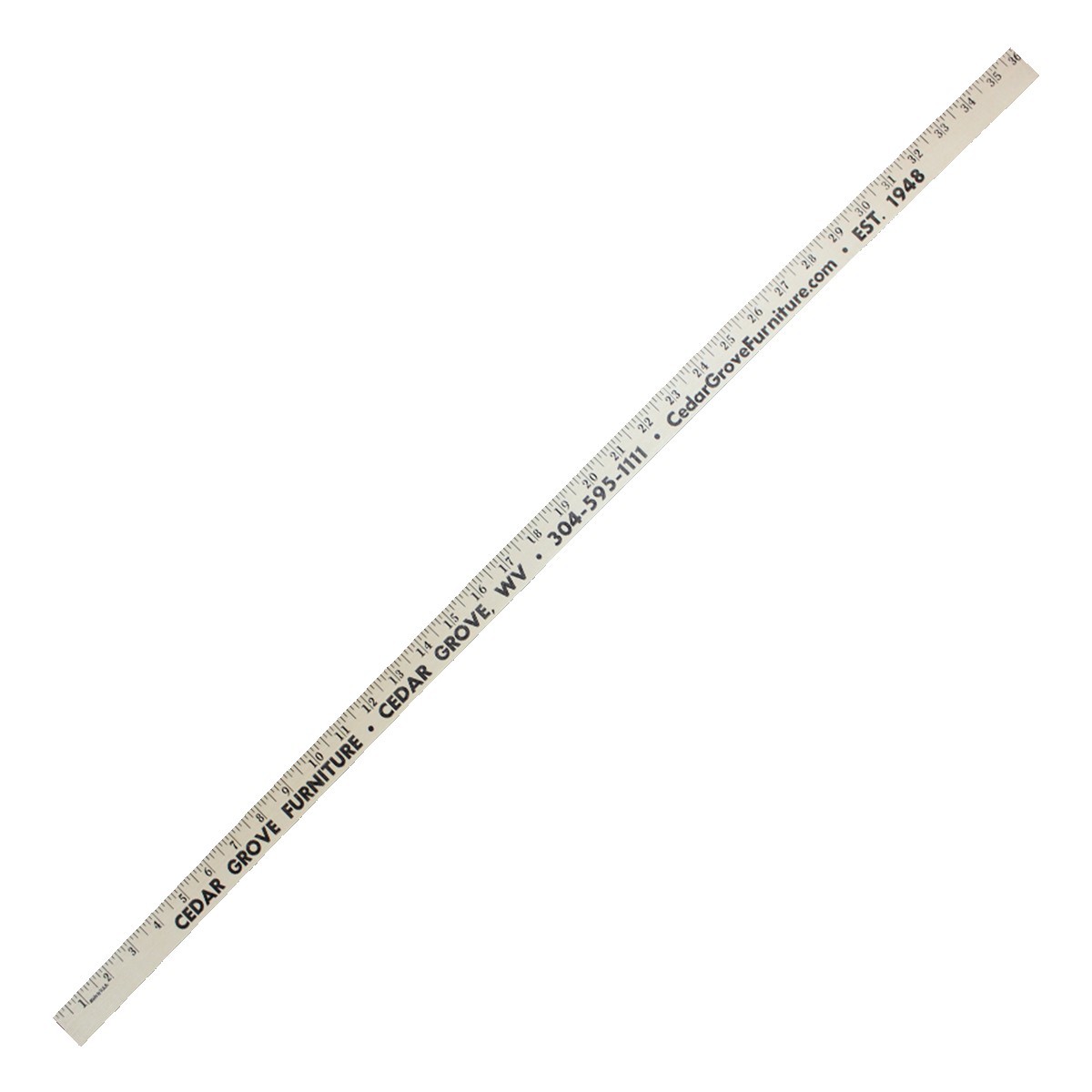 Picture of Clear Lacquer Finish Heavy Duty Yardstick