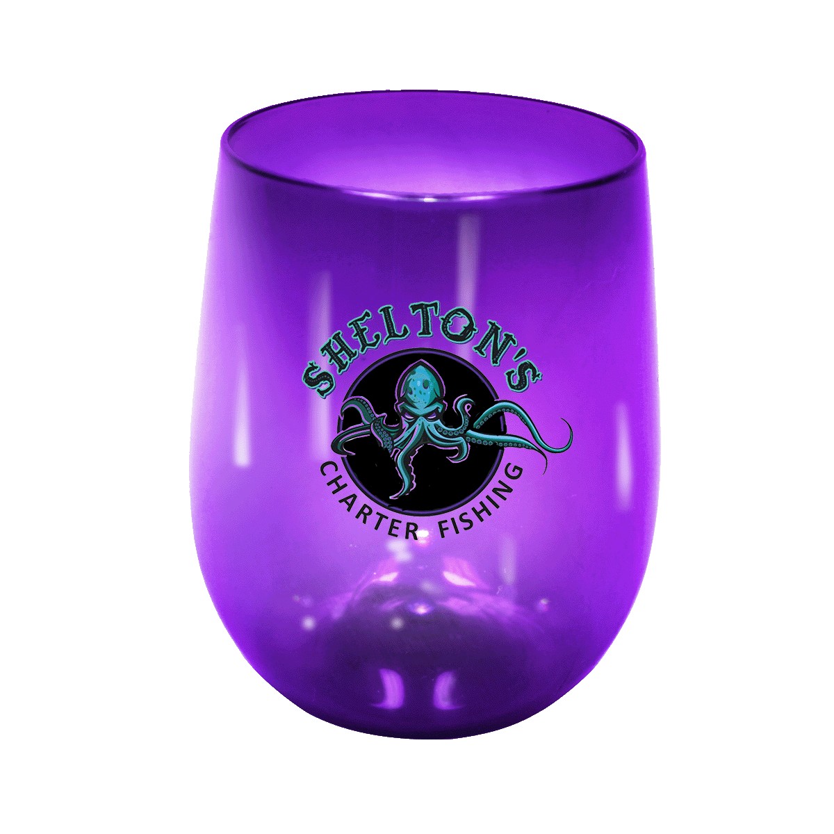 Picture of 12 oz. Oceanworks Stemless Wine Glass (Full Color Digital)