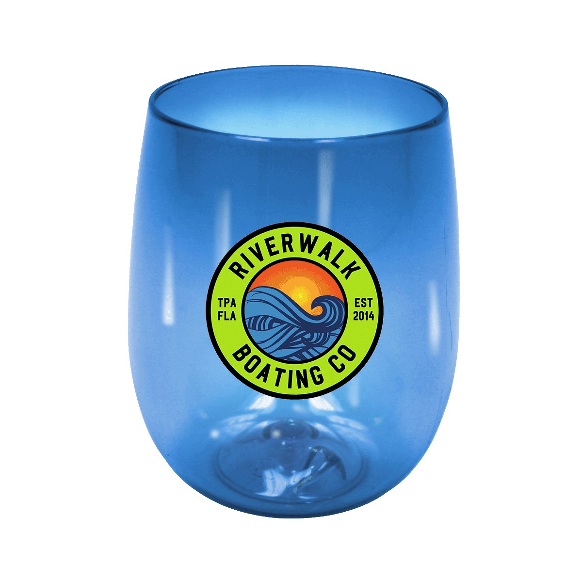 Picture of 12 oz. Oceanworks Stemless Wine Glass (Full Color Digital)