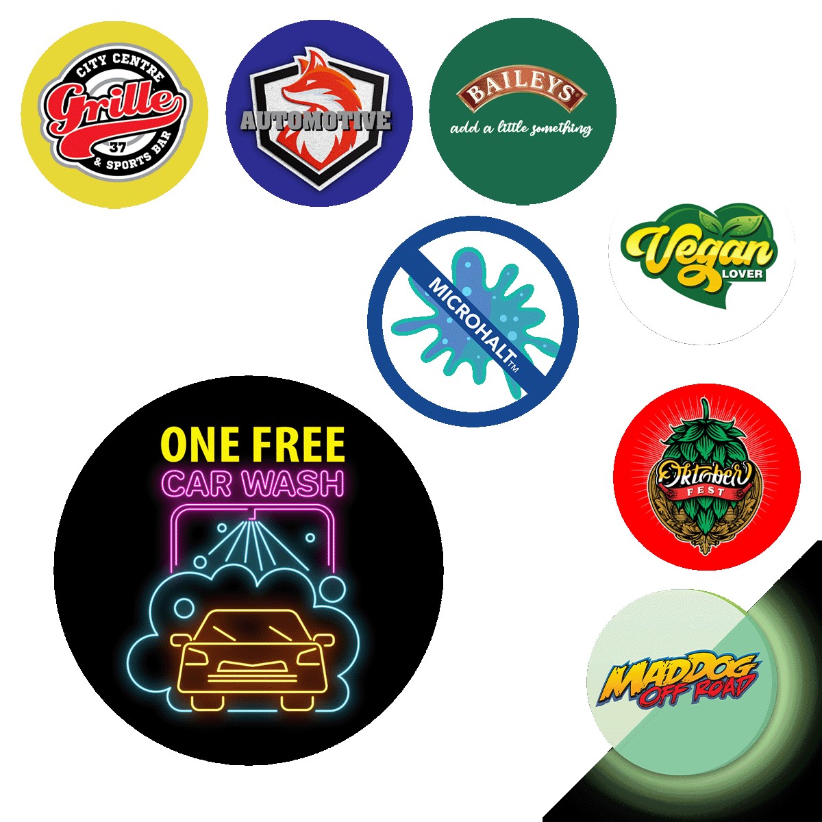 Picture of MicroHault Plastic Token (Full Color Digital)