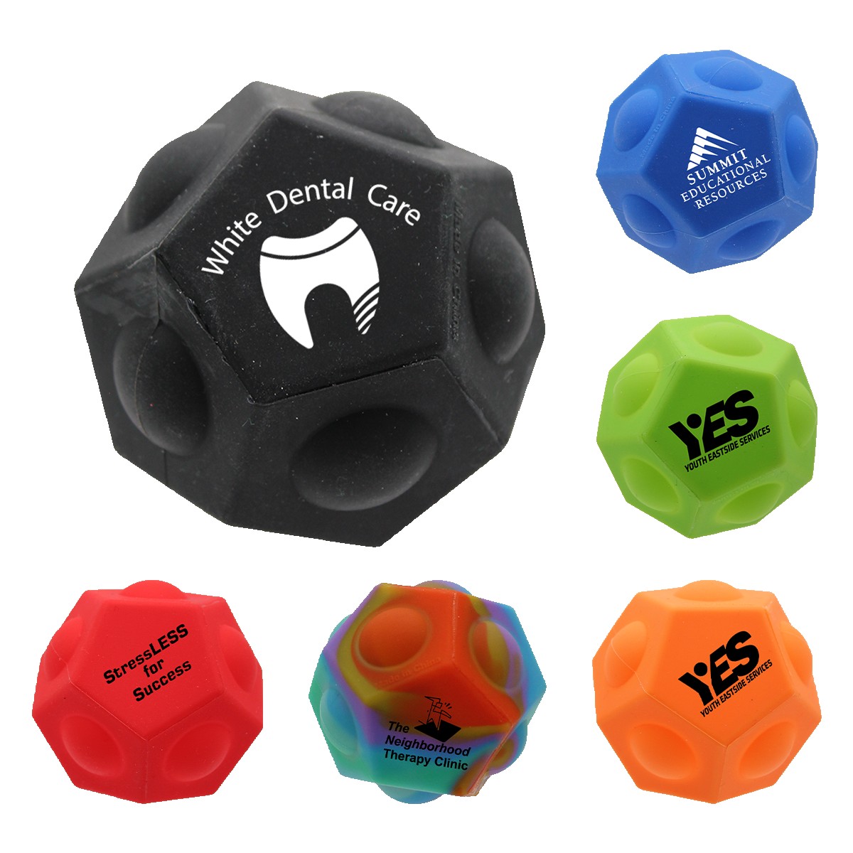 Picture of 45985 Stress Pop Geo Ball