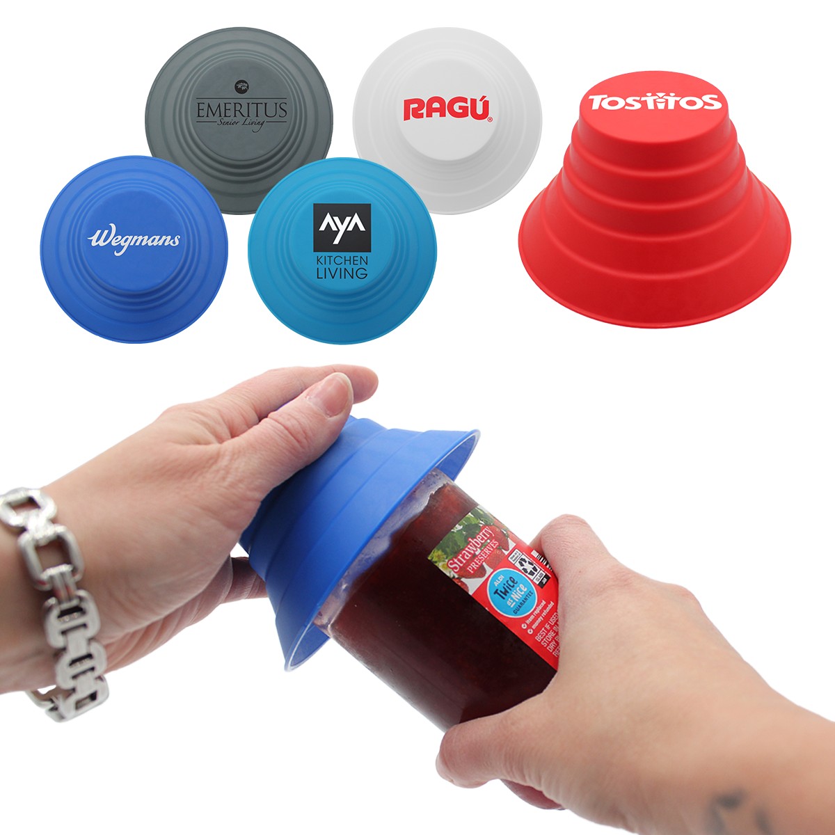 Picture of Jar Lid Opener with Measuring Cup