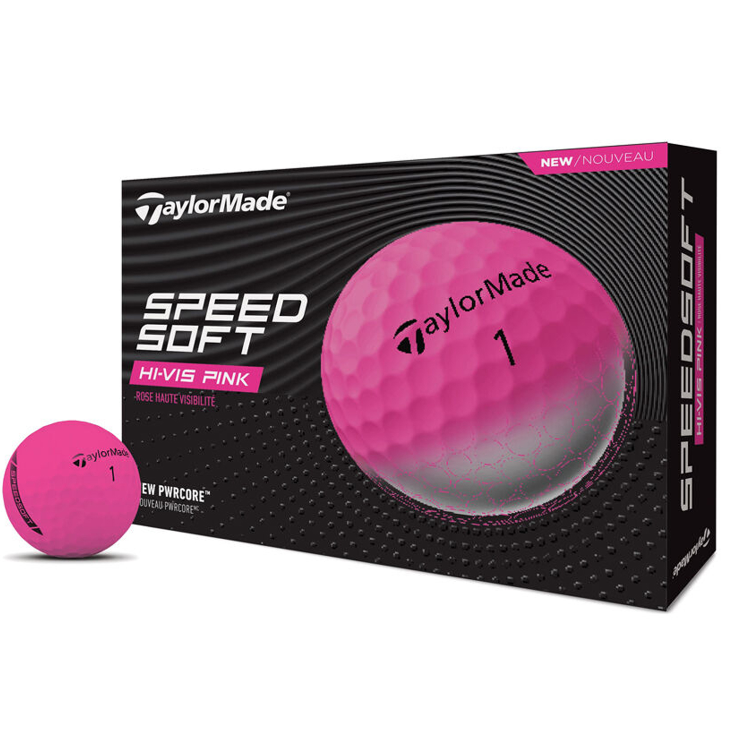 Picture of TaylorMade SpeedSoft Pink Golf Balls
