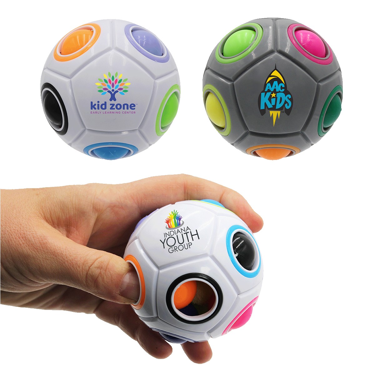 Picture of Puzzle Fidget Ball, Full Color Digital