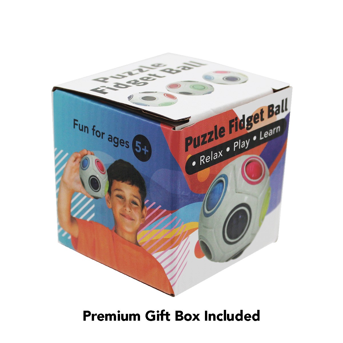 Picture of Puzzle Fidget Ball, Full Color Digital