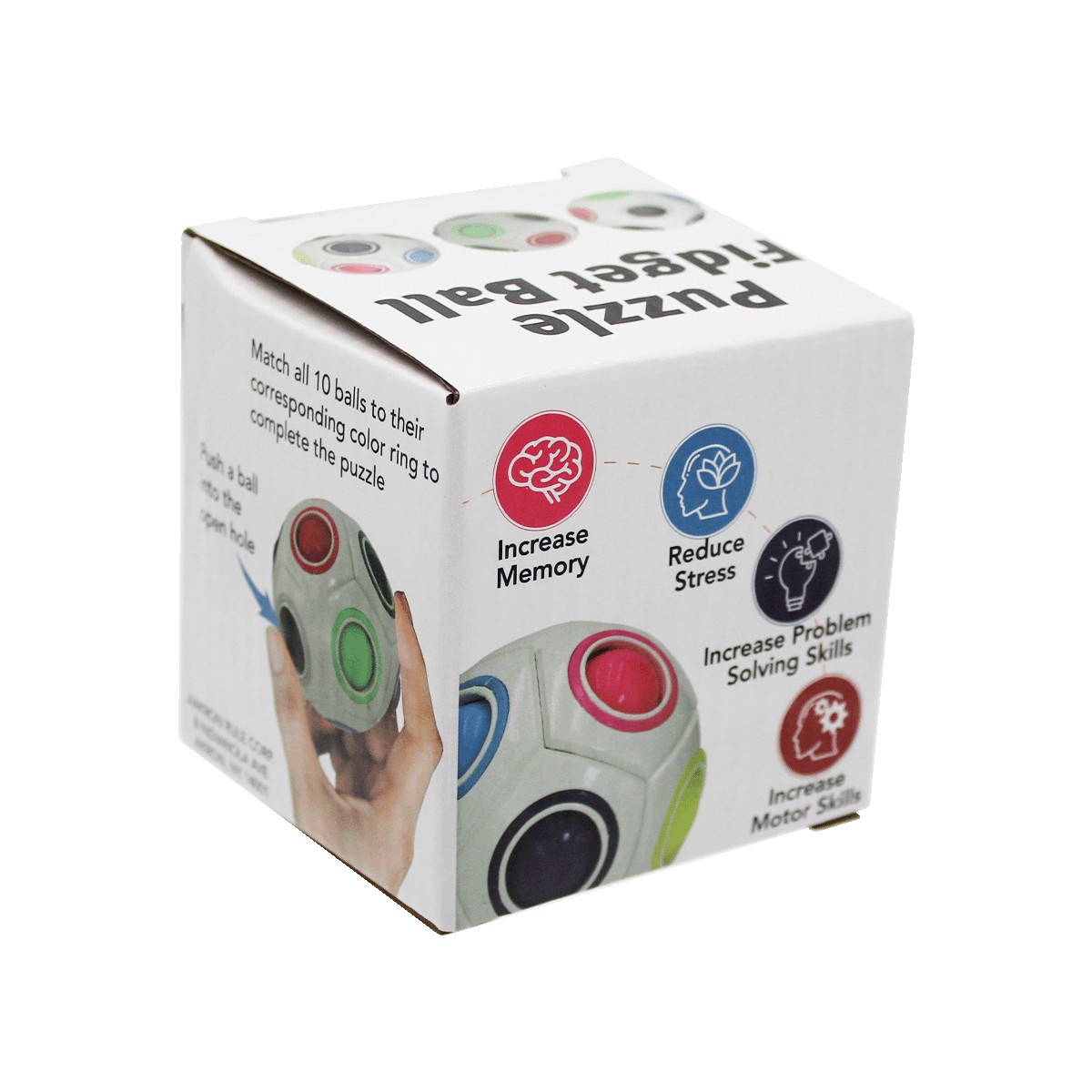 Picture of Puzzle Fidget Ball, Full Color Digital
