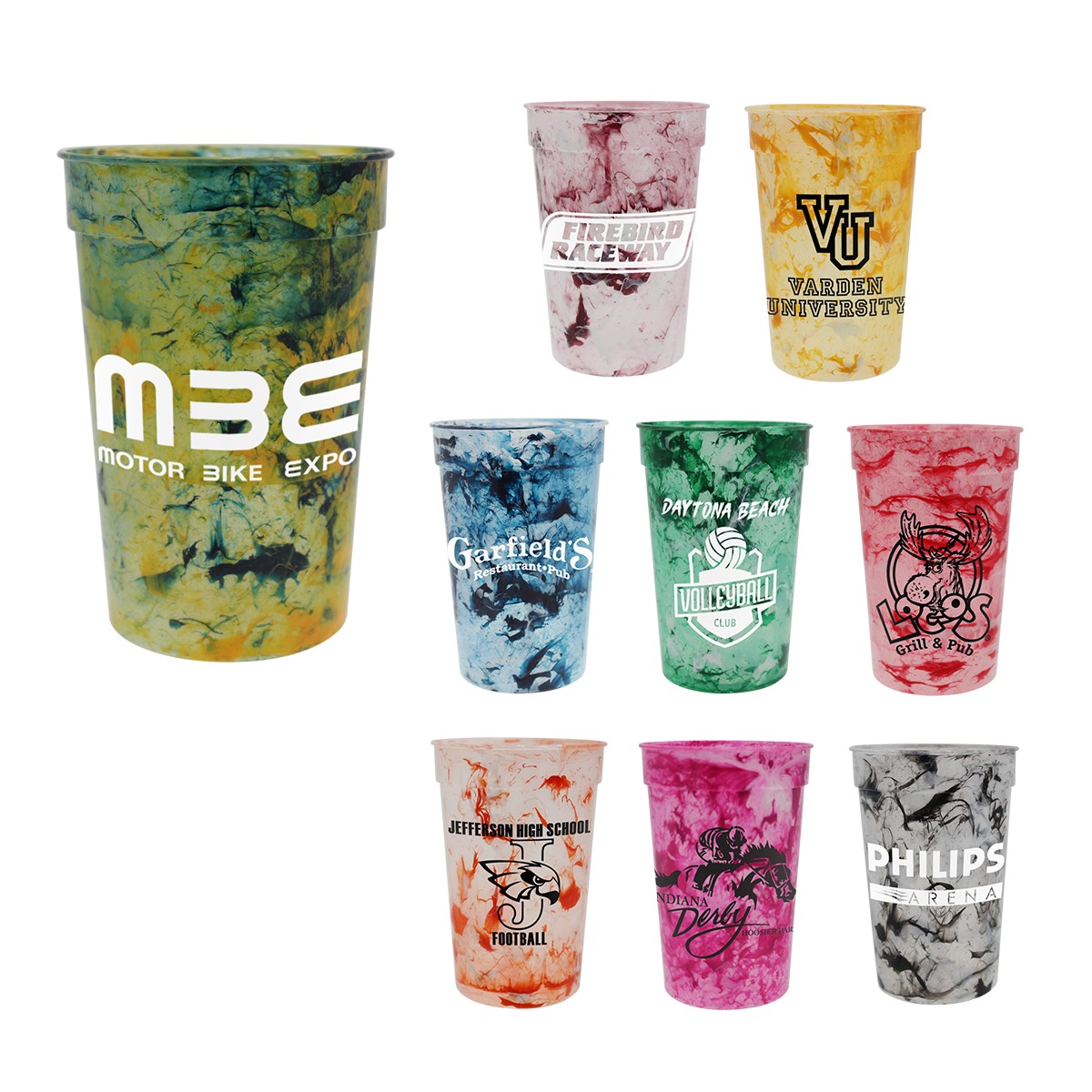 Picture of 22 oz. Confetti Stadium Cup