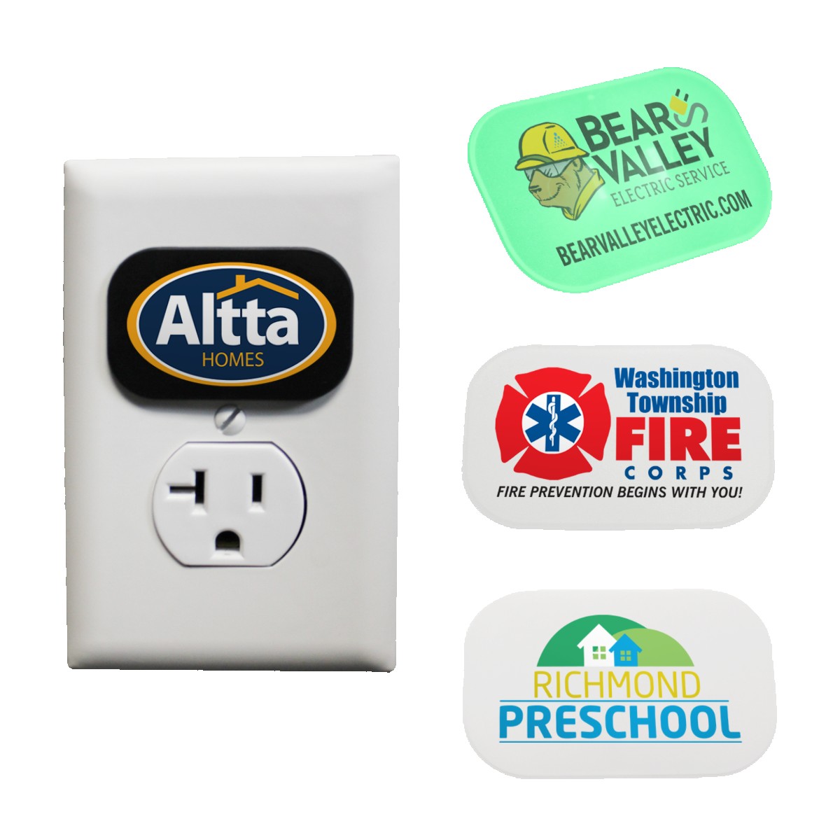 Picture of Recycled Outlet Cover, Full Color Digital