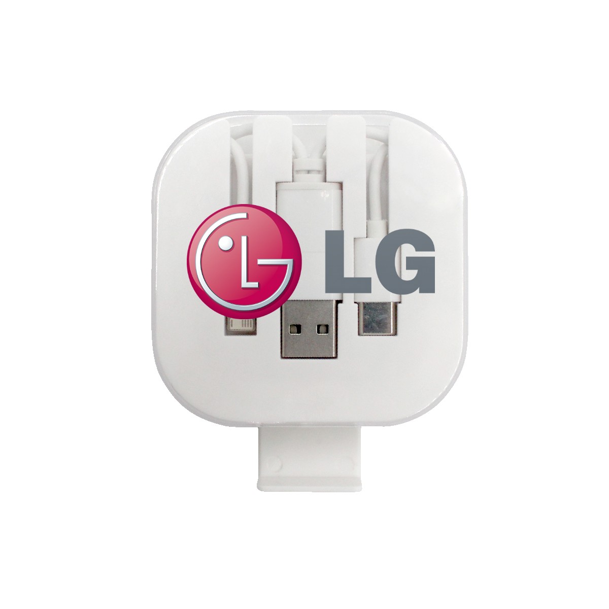 Picture of Charging Cable Case with Phone Stand, Full Color Digital