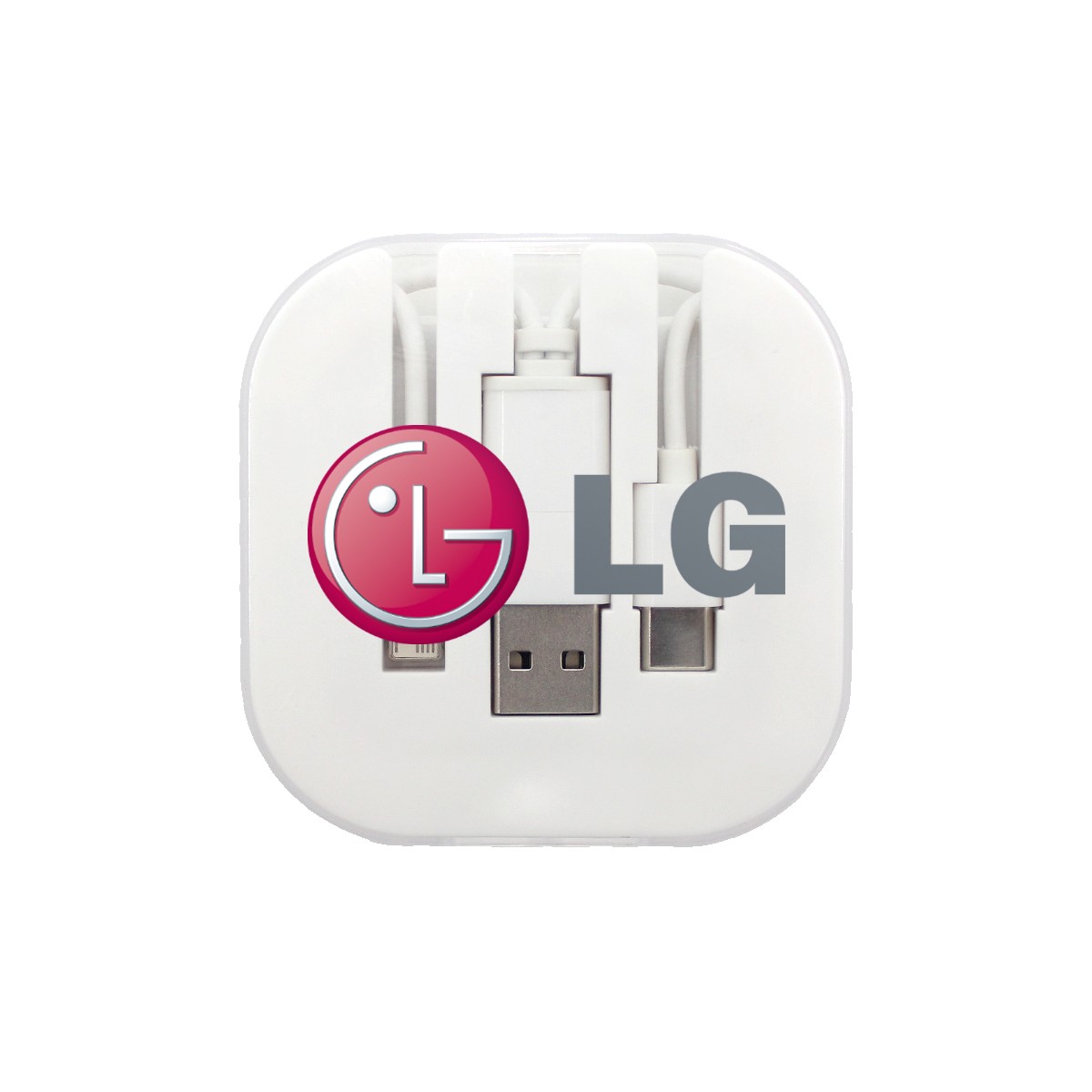 Picture of Charging Cable Case with Phone Stand, Full Color Digital