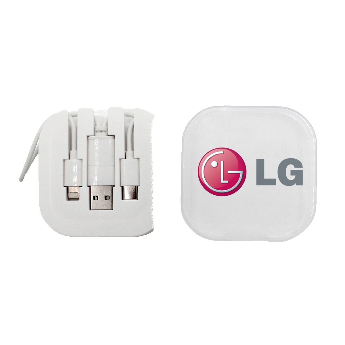 Picture of Charging Cable Case with Phone Stand, Full Color Digital