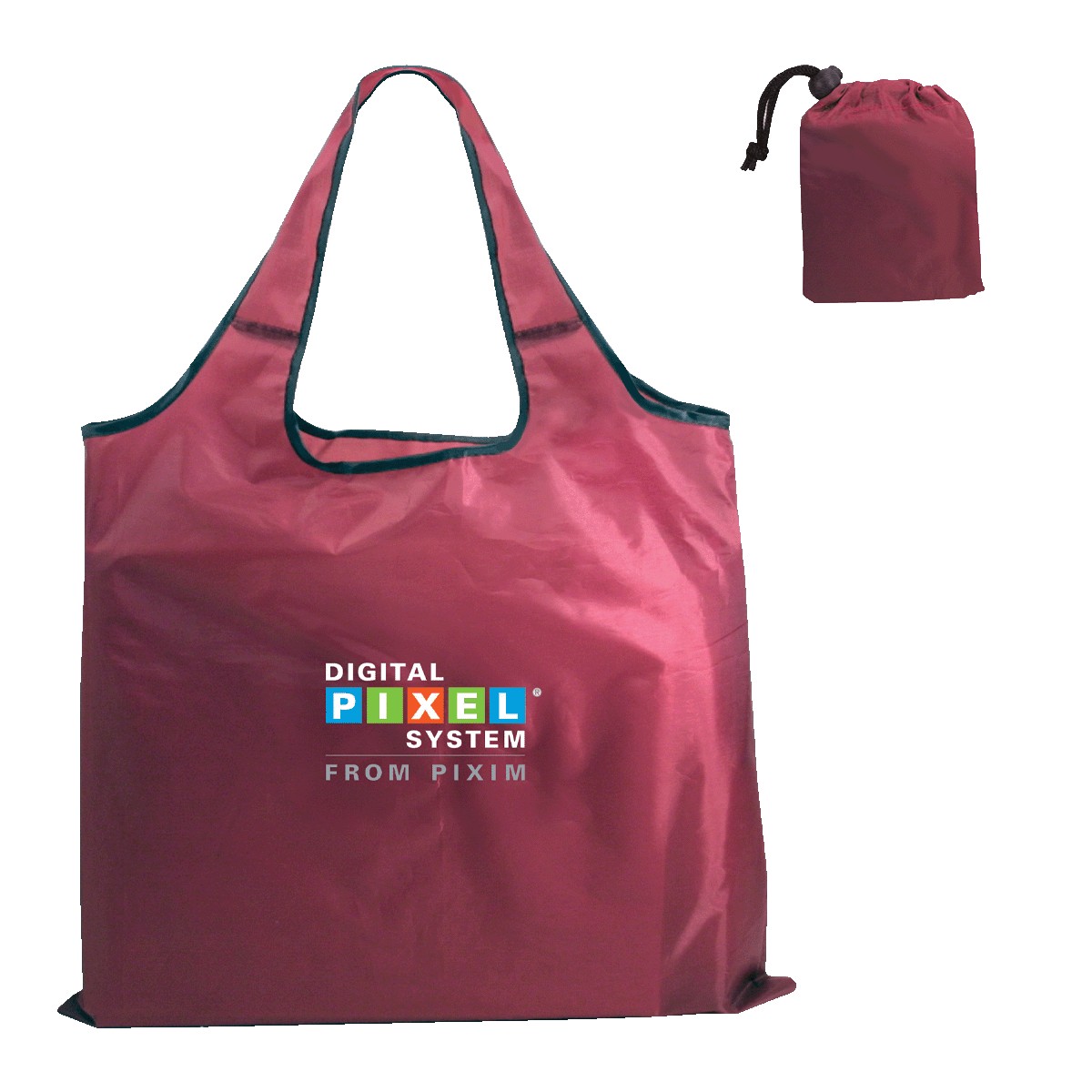 Picture of RPET Fold Away Carryall Tote Bag (Full Color Digital)