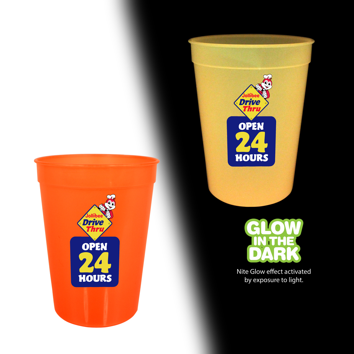 Picture of 12 Oz. Nite Glow Stadium Cup (Full Color Digital)