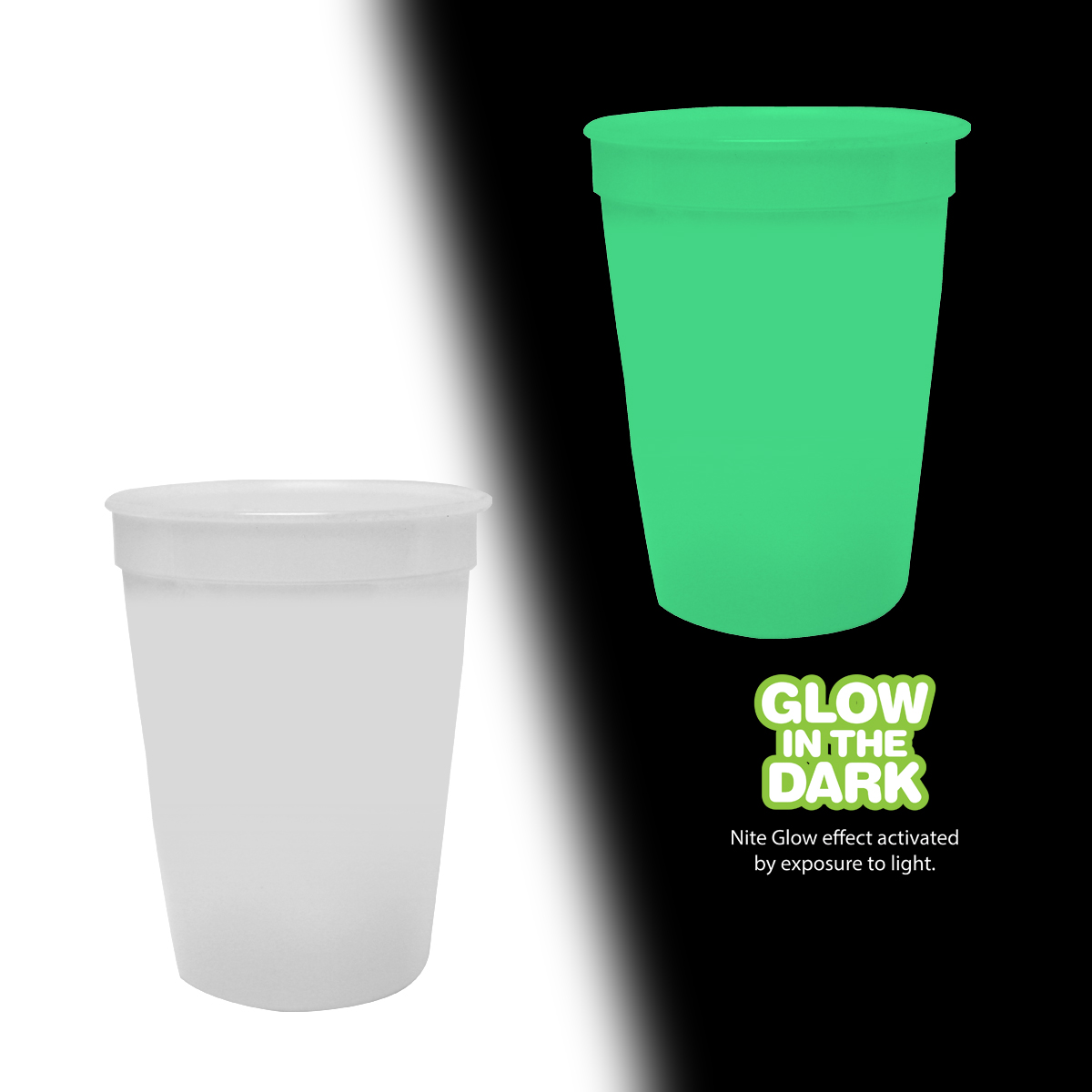 Picture of 12 Oz. Nite Glow Stadium Cup (Full Color Digital)