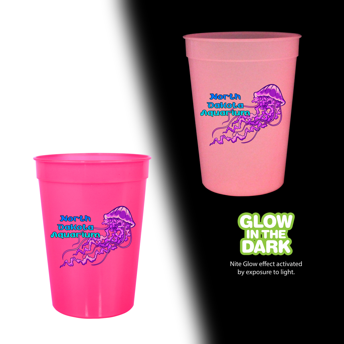 Picture of 12 Oz. Nite Glow Stadium Cup (Full Color Digital)