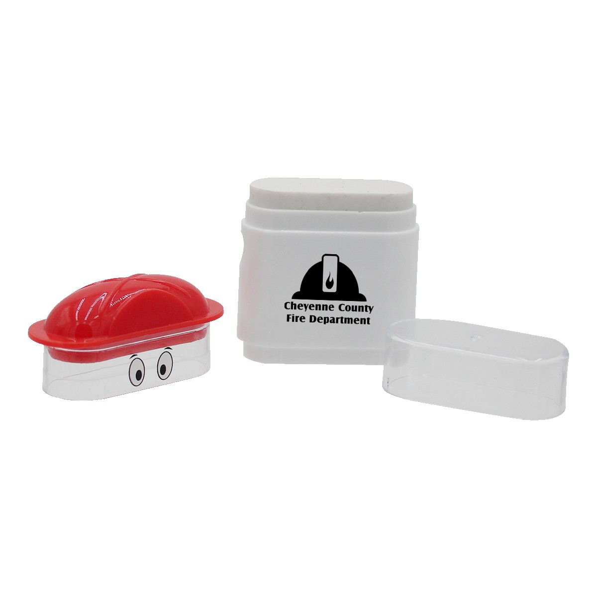 Picture of Fire Chief Googly-Eyed Eraser/Sharpener