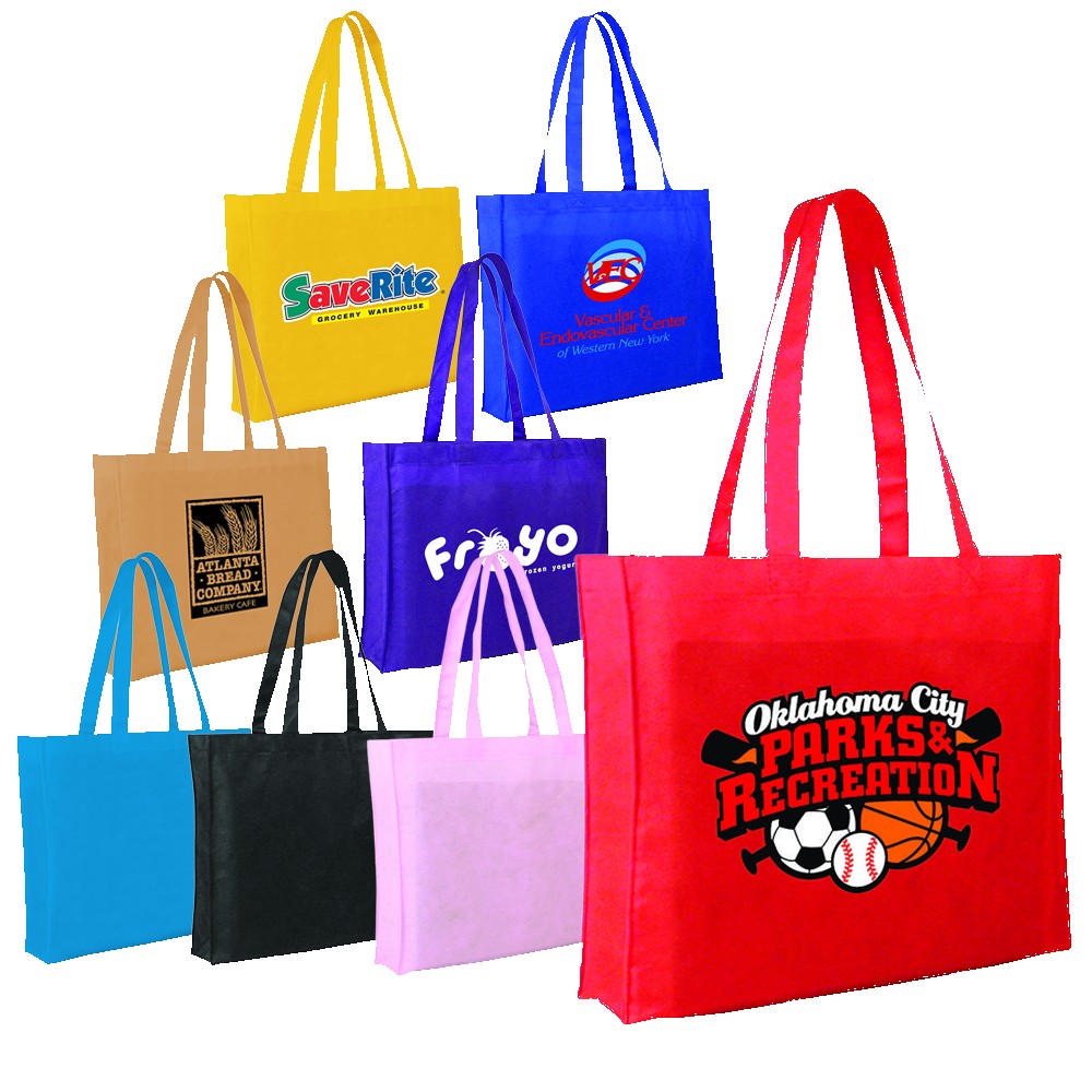 Picture of Non-Woven Tote Bag w/22" Strap (Spot Color)