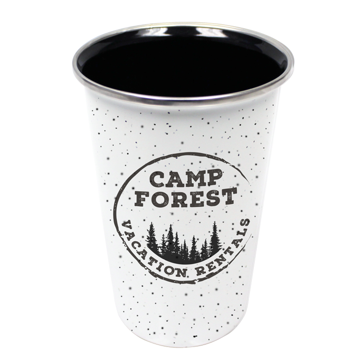 Picture of 17 Oz. Speckled Enamelware Tumbler