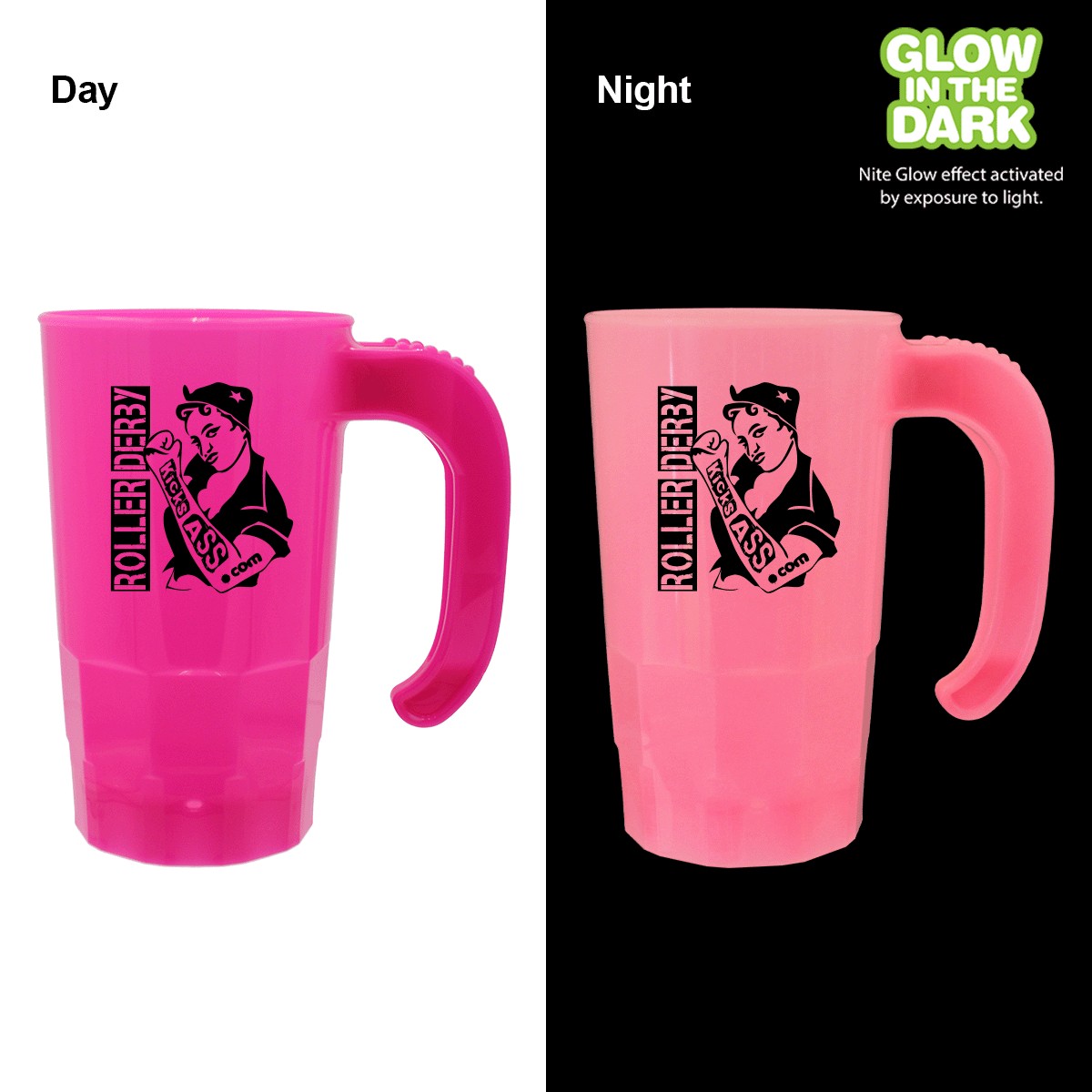 Picture of 20 Oz. Nite Glow Stackable Beer Stein