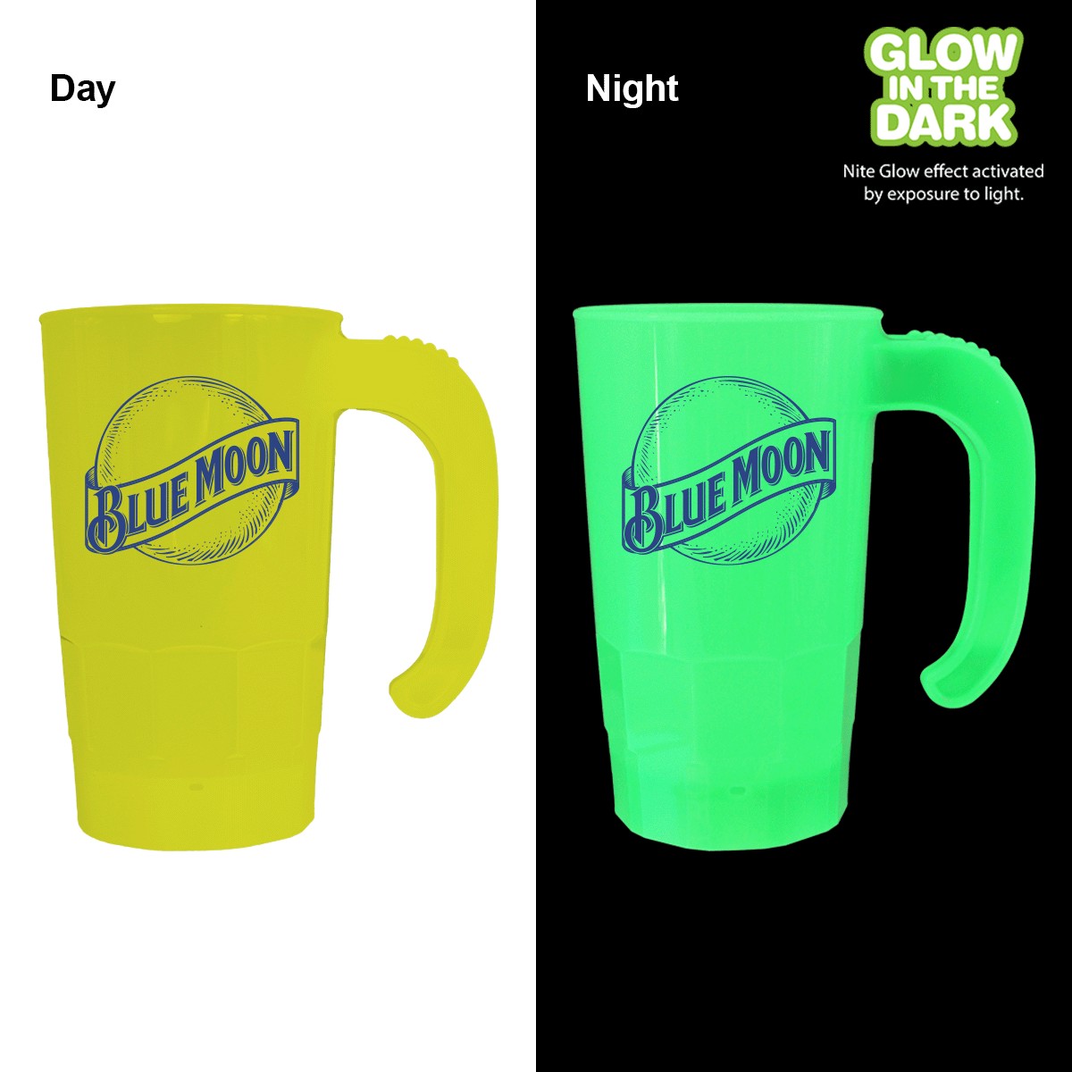 Picture of 20 Oz. Nite Glow Stackable Beer Stein