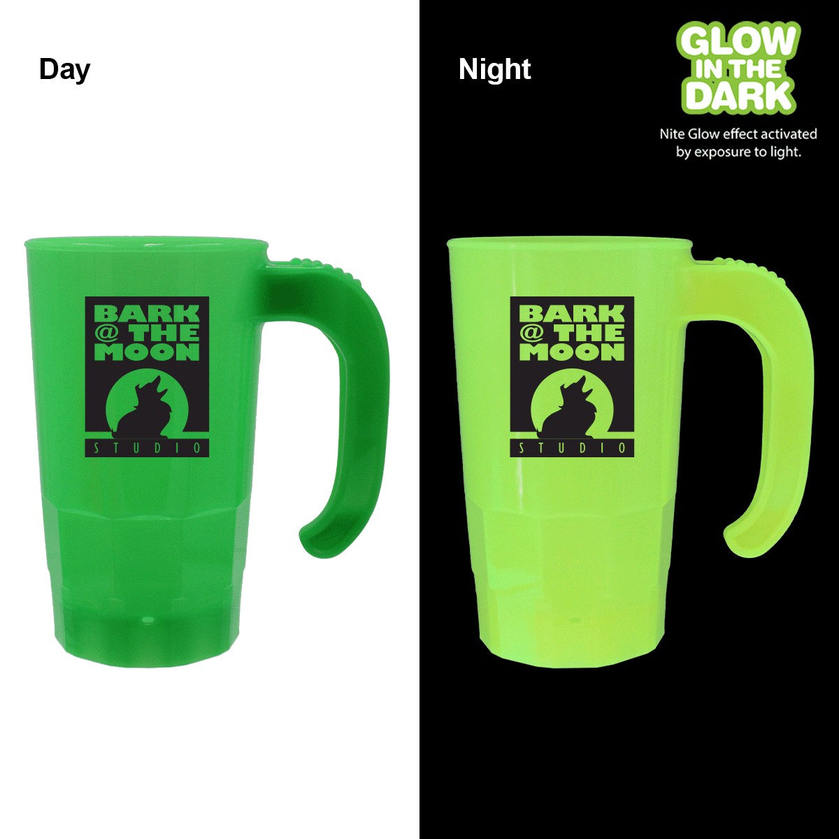 Picture of 20 Oz. Nite Glow Stackable Beer Stein