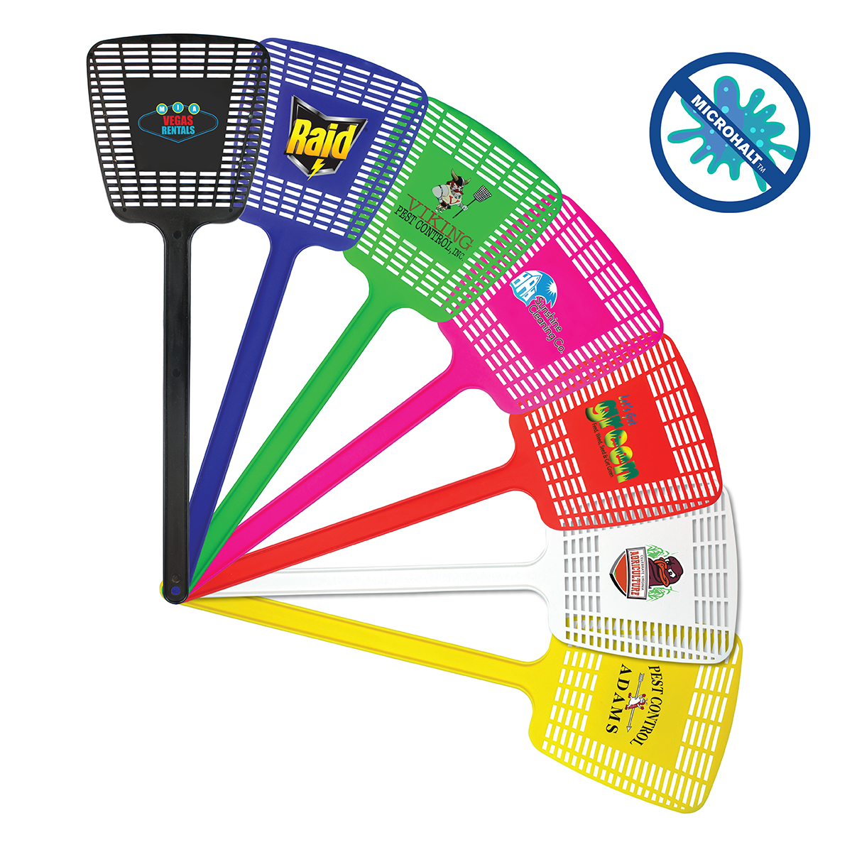 Picture of MicroHalt Mega Fly Swatter (Full Color Digital)