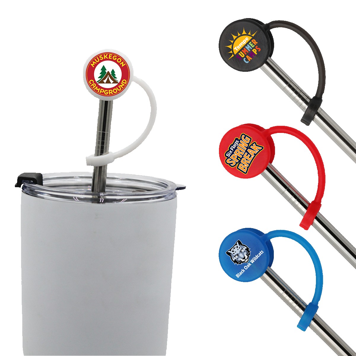 Picture of Straw Topper, Full Color Digital