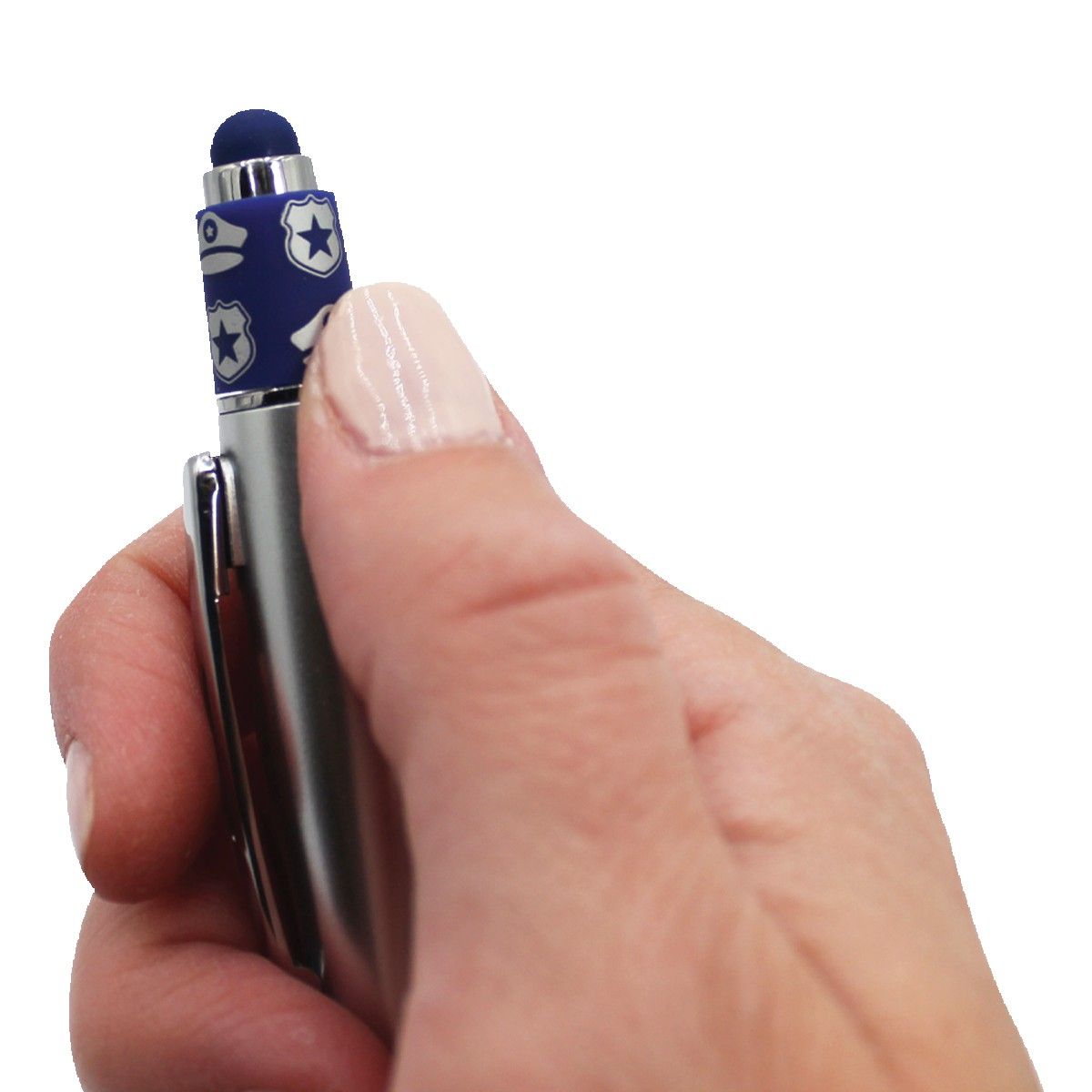 Picture of Police Spin Top Pen w/Stylus