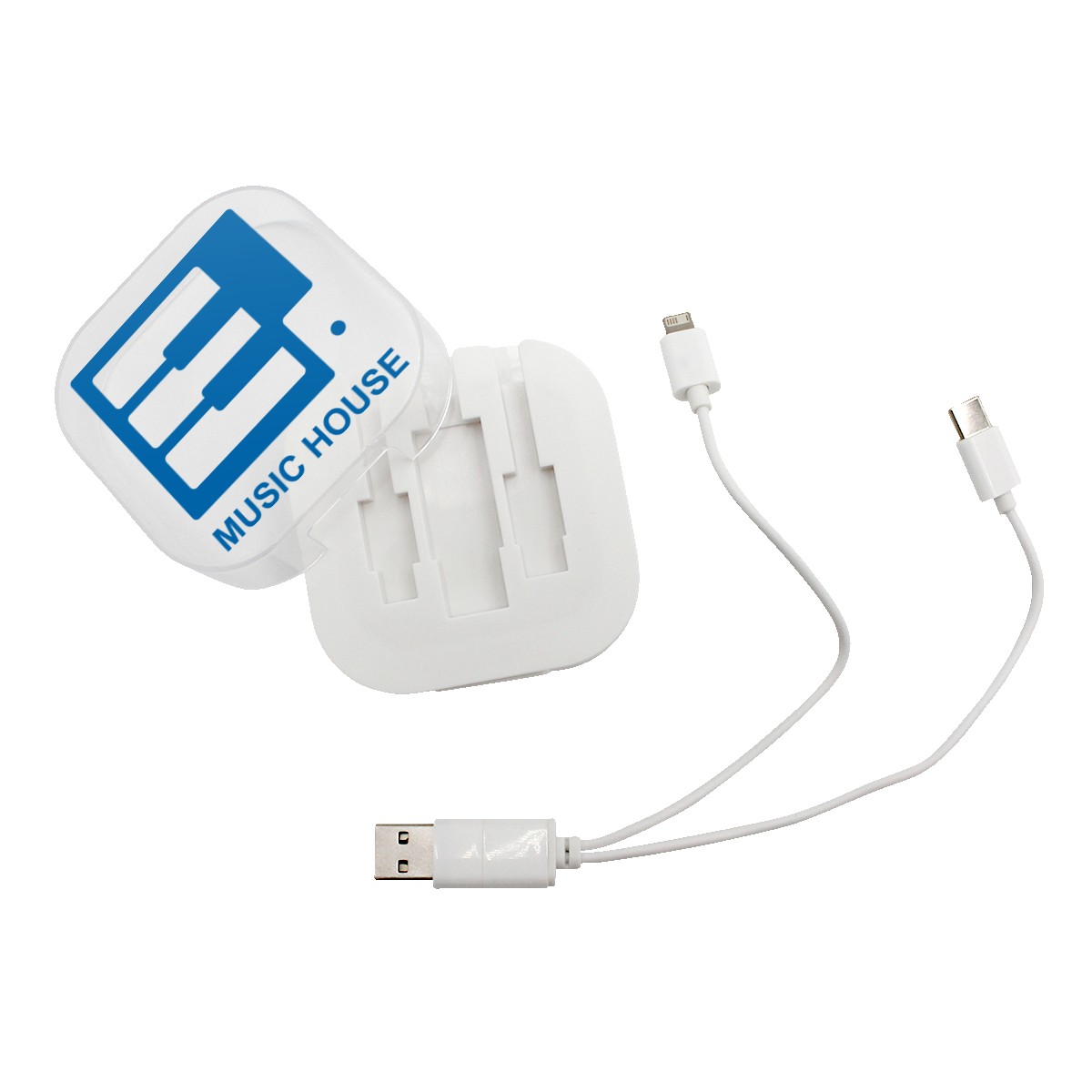 Picture of Charging Cable Case with Phone Stand