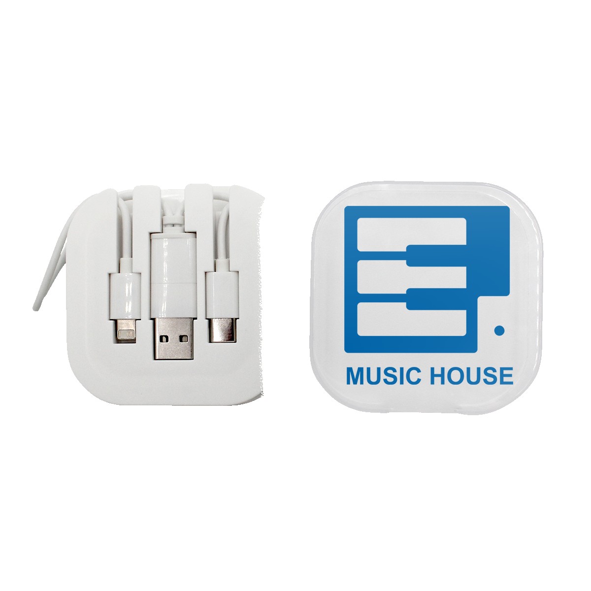 Picture of Charging Cable Case with Phone Stand
