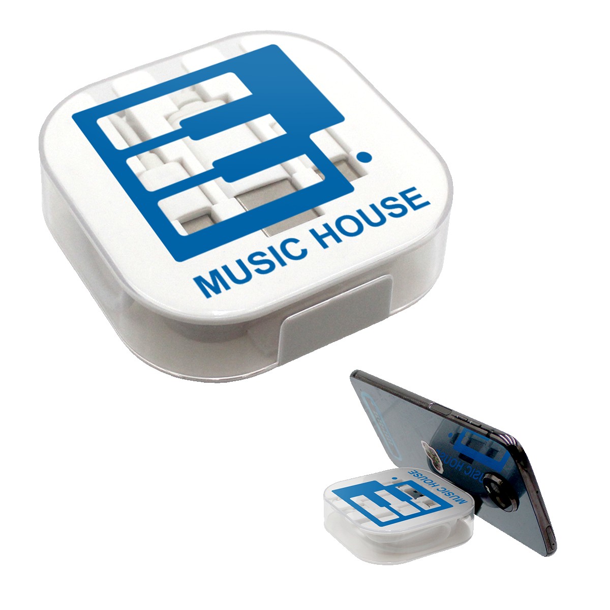 Picture of Charging Cable Case with Phone Stand