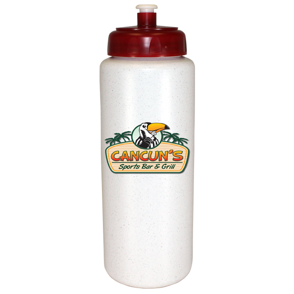 Picture of 32 Oz. Sports Bottle w/Push 'n Pull Cap (Full Color Digital)