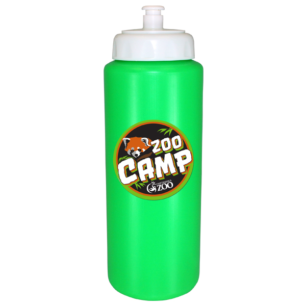 Picture of 32 Oz. Sports Bottle w/Push 'n Pull Cap (Full Color Digital)