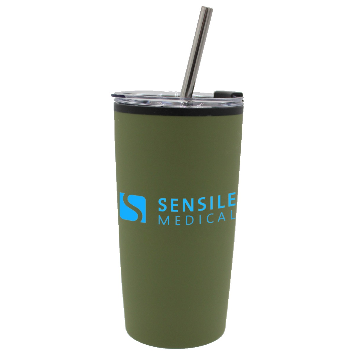 Picture of Halcyon 20 oz. Niagara Tumbler with Stainless Straw/Flip Top Lid