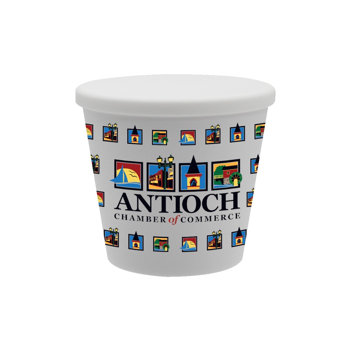 Picture of Recycled Promo Pot, Full Color Digital