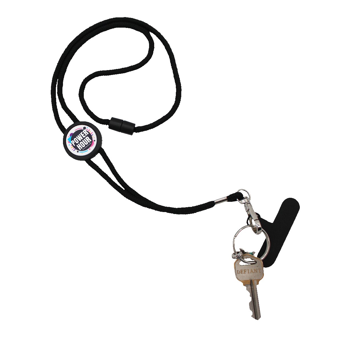 Picture of Tap Phone Holder Lanyard, Full Color Digital