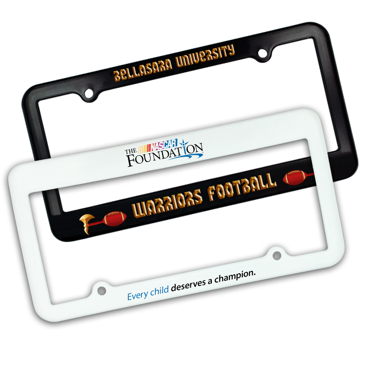 Picture of License Plate Frame w/ 2 Holes (Full Color Digital)
